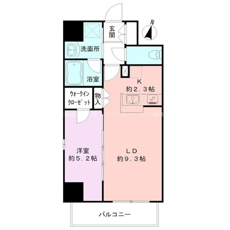 S-FORT新潟駅前の物件間取画像